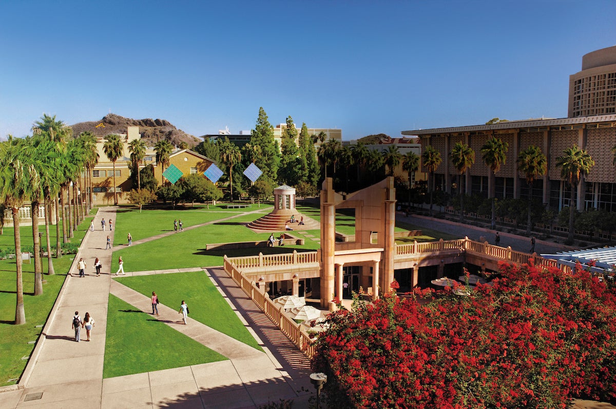 Arizona State University Hayden Lawn