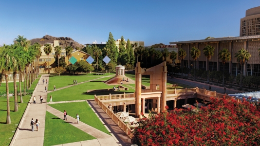 Arizona State University Hayden Lawn